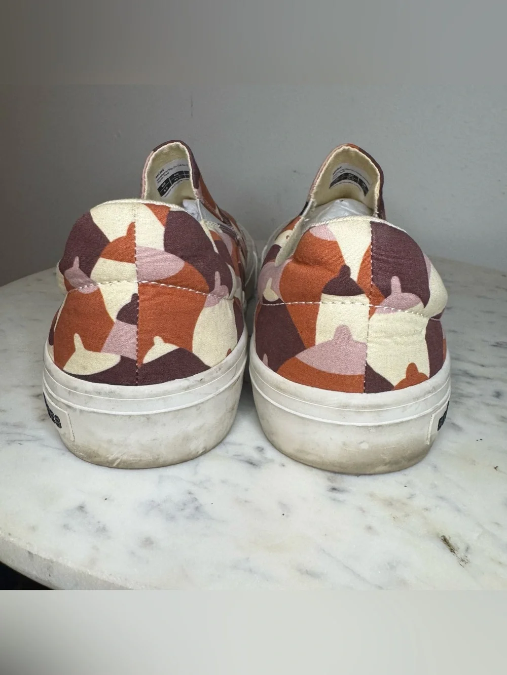 Seavees x Cecile Gariepy Hawthorne Slip On Shoes Mens Size 8.5 Fabric Upper Camo